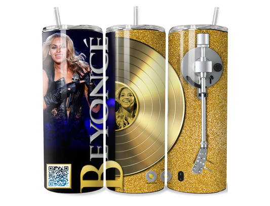 20oz. Skinny Tumbler with Scan & Play Feature - Beyonc'e Edition