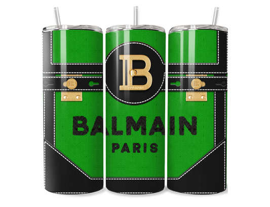 Balmain Paris Exclusive Green 20oz. Skinny Tumbler