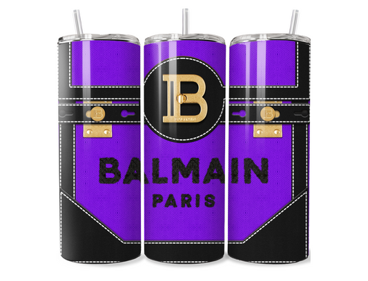 Balmain Paris Exclusive Purple 20oz. Skinny Tumbler
