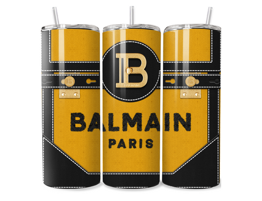 Balmain Paris Exclusive Yellow 20oz. Skinny Tumbler