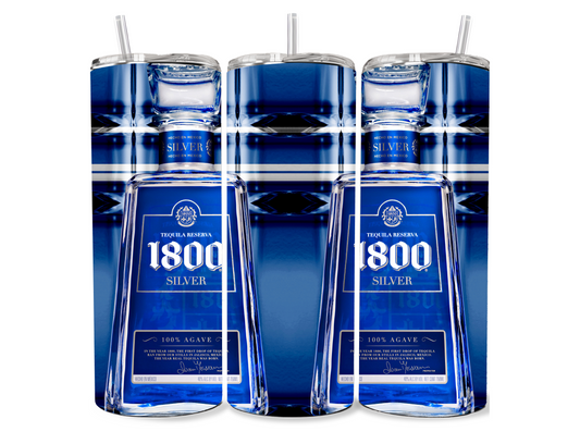 Reserva 1800 Silver Tequila-Inspired 20oz Skinny Tumbler