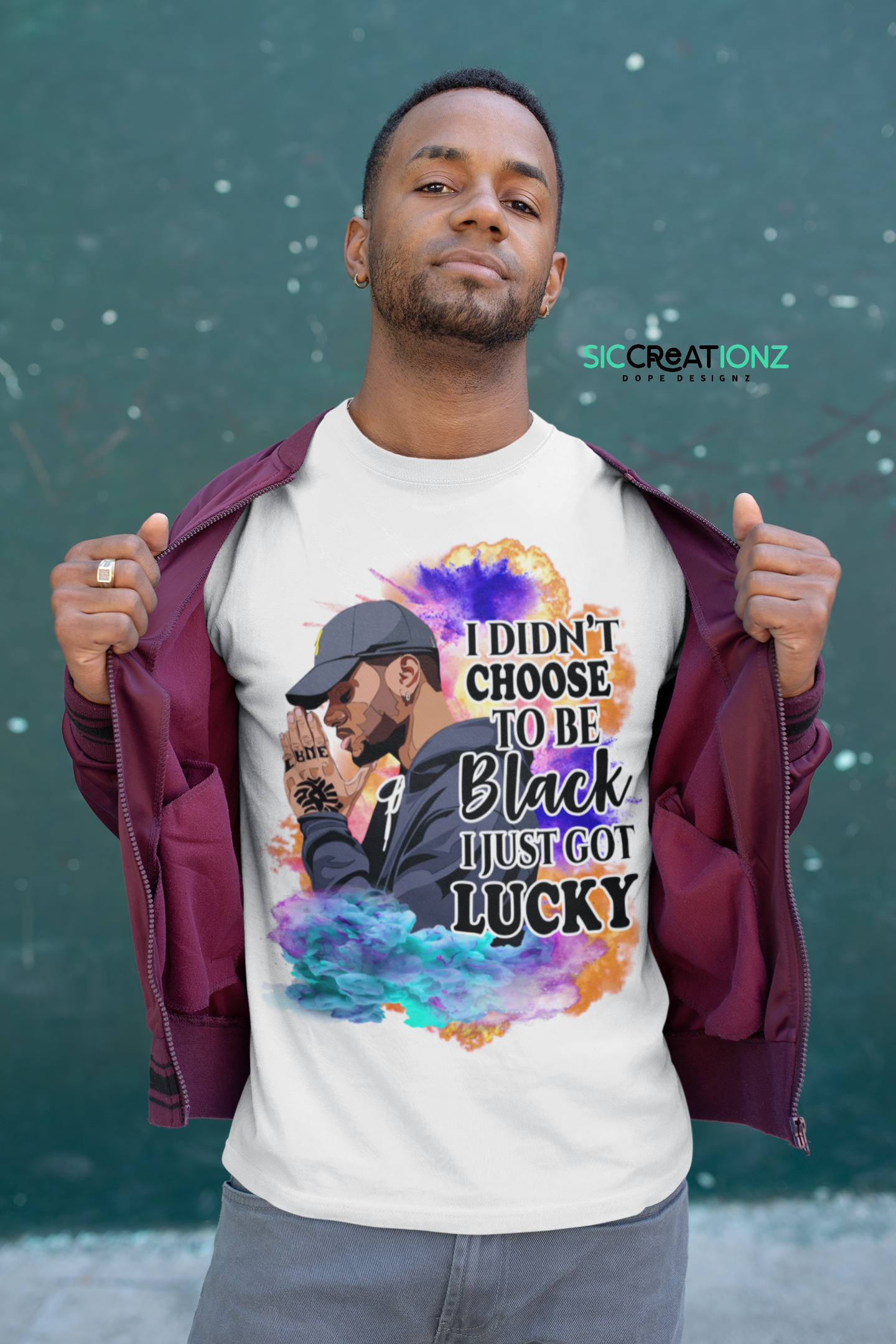 I Didn't Choose To Be Black | Men's T-Shirt